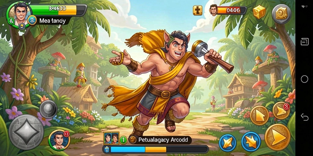 Gameplay seru dan menantang dari 3446 yang penuh warna.