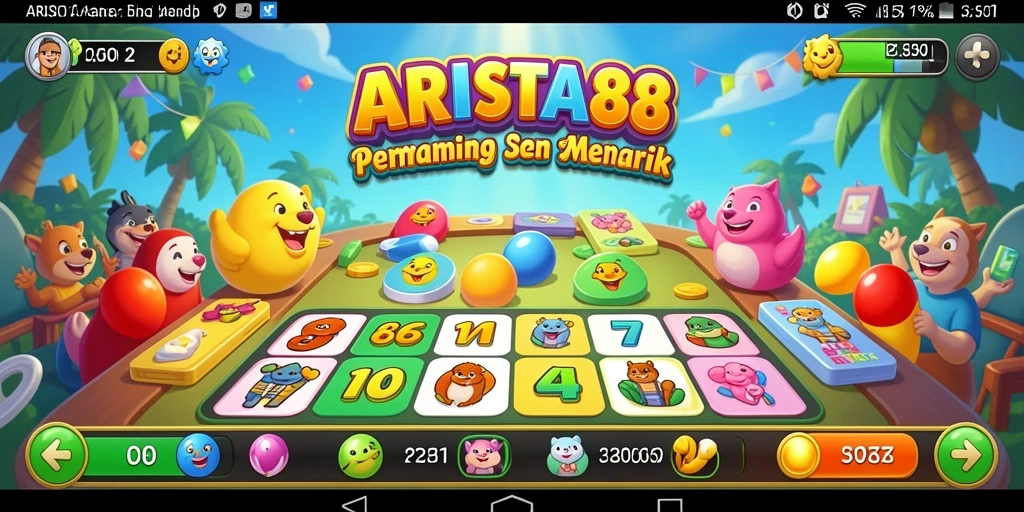 Tampilan gameplay ARISTA88 yang seru dan interaktif dalam permainan Bingo.