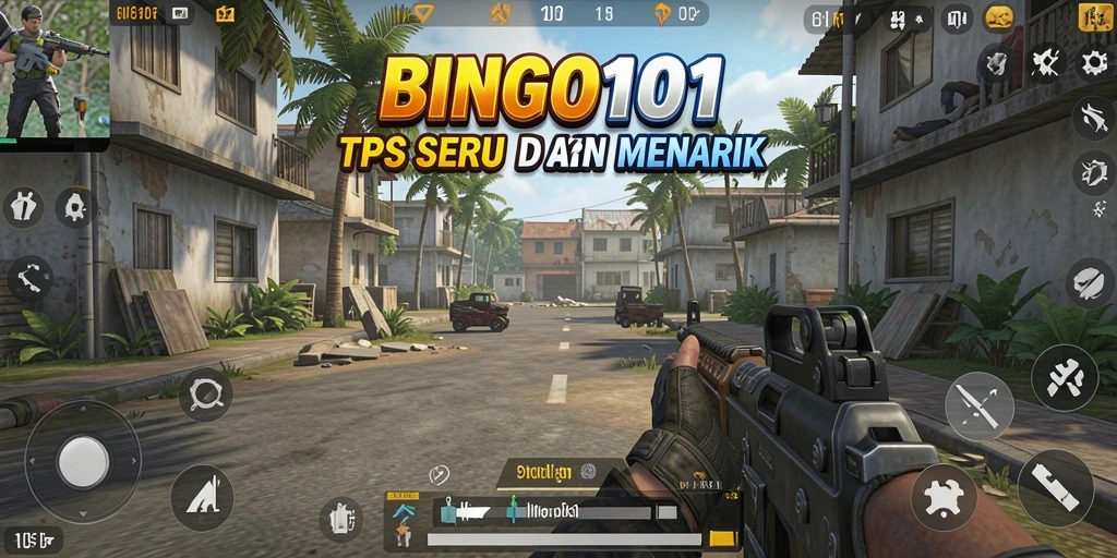Tampilan gameplay BINGO101 yang penuh aksi dan kegembiraan