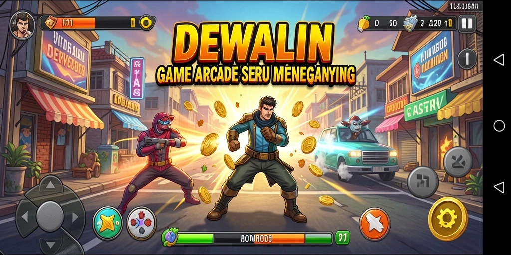 Gameplay menegangkan dalam DEWALIN dengan aksi seru dan grafik menarik.