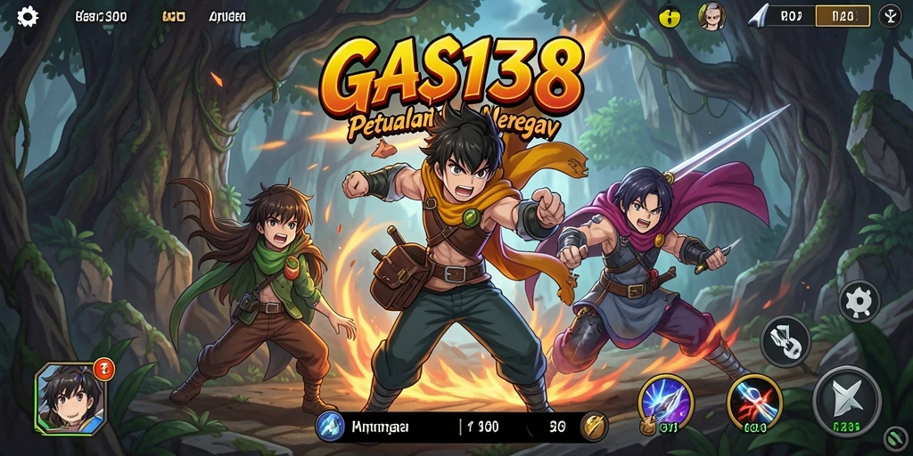 Tangkapan layar gameplay GAS138 menampilkan aksi seru dalam dunia Anime.