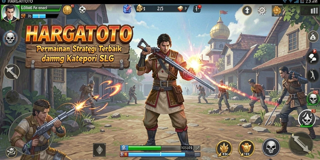 Tampilan permainan HARGATOTO dengan strategi mendalam dan interaksi sosial.