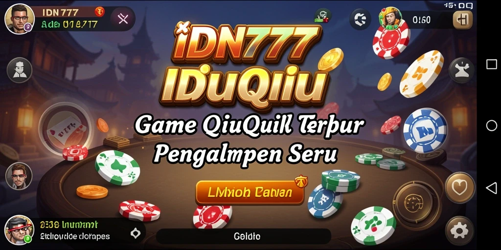 Tampilan gameplay QiuQiu yang menarik dan seru.