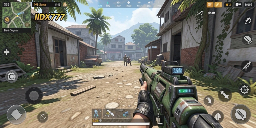 Tampilan gameplay IDX777 yang menarik dan penuh aksi.