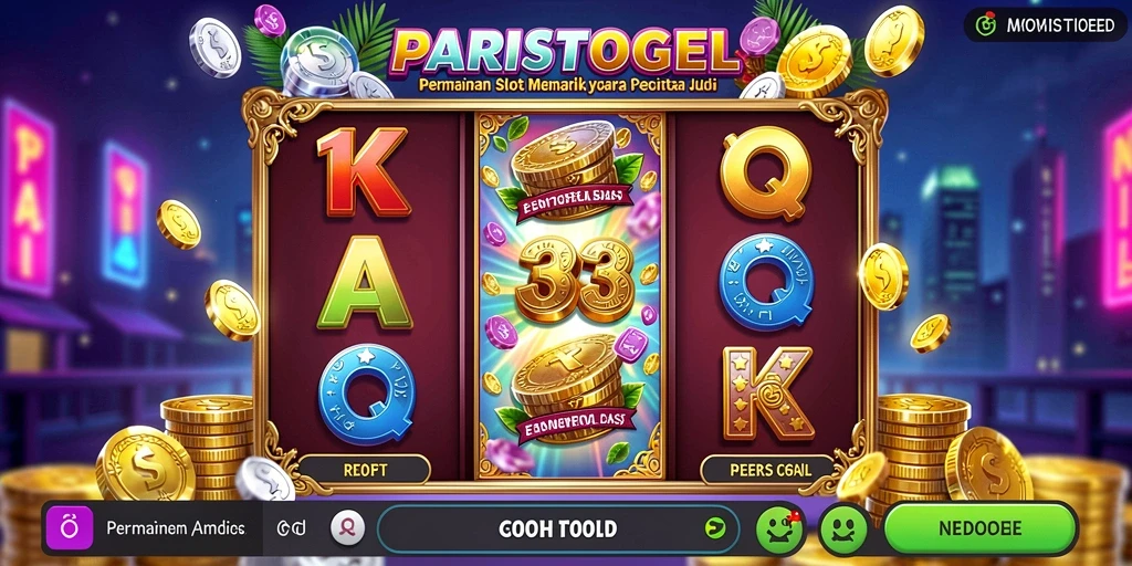 Tampilan menarik dari gameplay slot PARISTOGEL dengan fitur menarik.