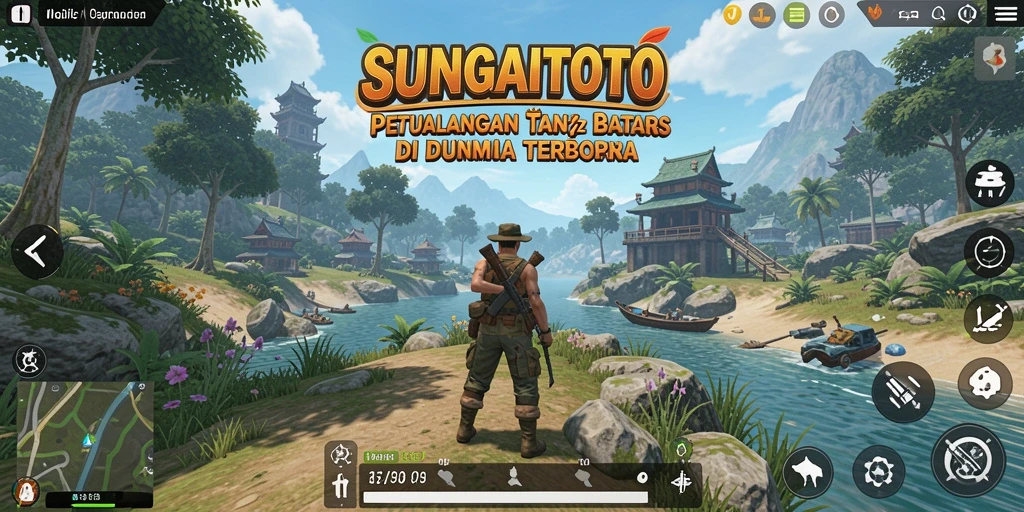 Tampilan menarik dari gameplay Open World SUNGAITOTO yang menakjubkan.