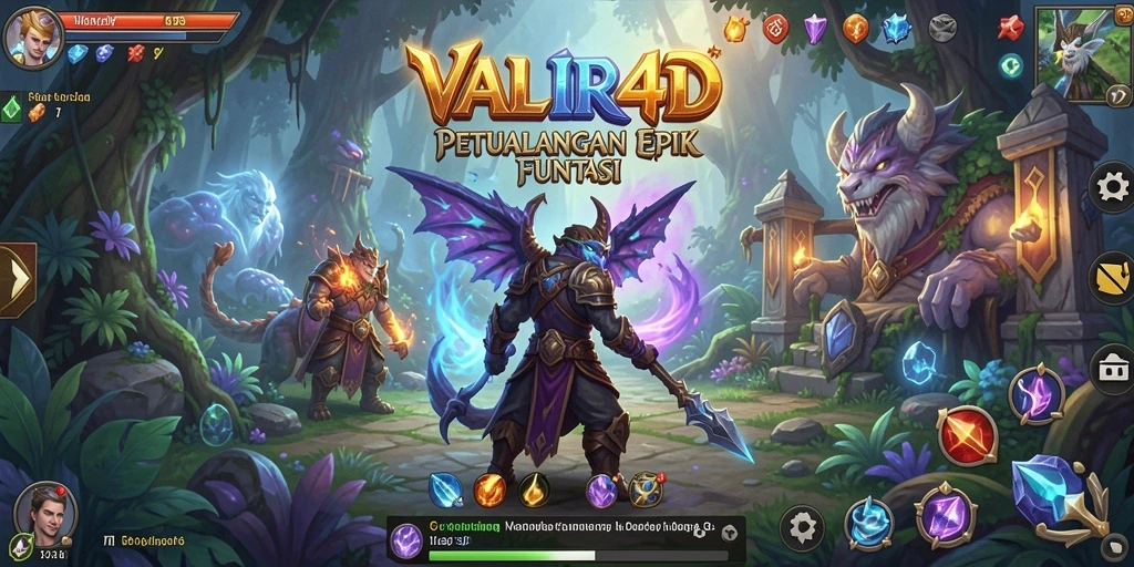 Tampilan gameplay VALIR4D yang menakjubkan dan mendebarkan.