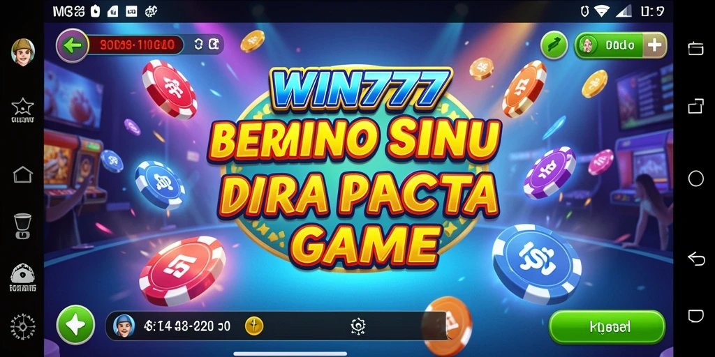 Screenshot gameplay Bingo di WIN777 menampilkan suasana seru dan interaktif.